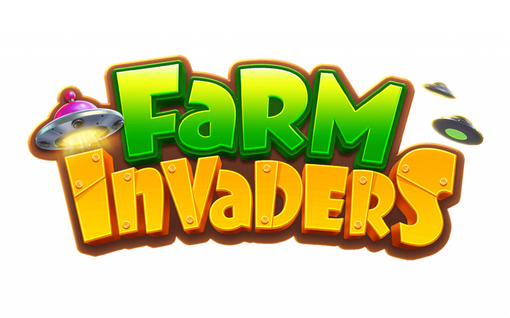 โลโก้เกมสล็อตออนไลน์ Farm Invaders