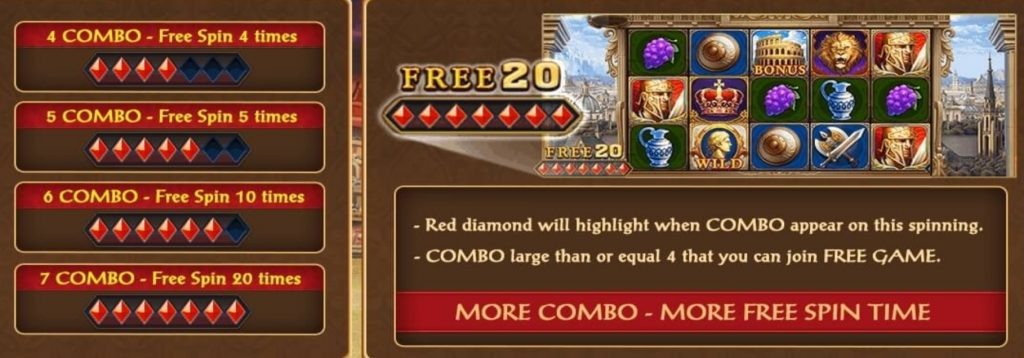 COMBO FREE SPIN
